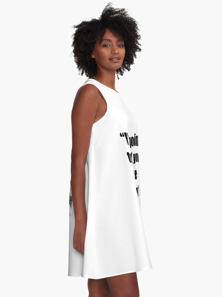 Alternate view of I'm going to tell you a joke you can't refuse! A-Line Dress