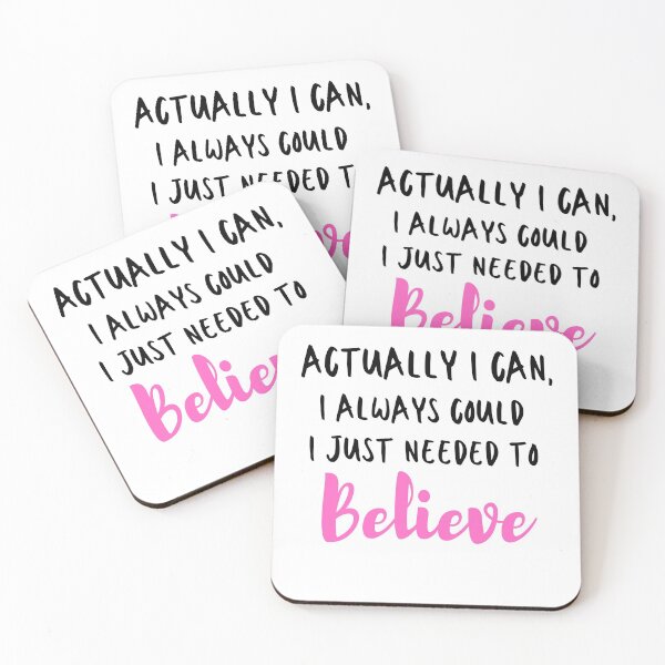 Item preview, motivational positive self belief message - Actually I can  designed and sold by Isha Dibua.