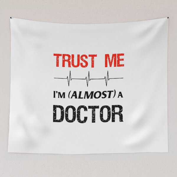 Item preview, Medical School Student Gift Doctor Funny Trust Me Quote Premium design designed and sold by CreatedByHeidi.