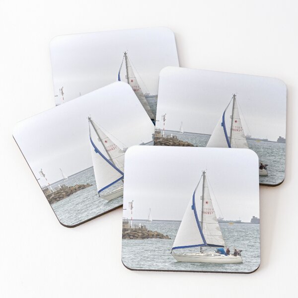 Item preview, Yacht leaving Plymouth Sound and entering Cattewater designed and sold by days-photographic.