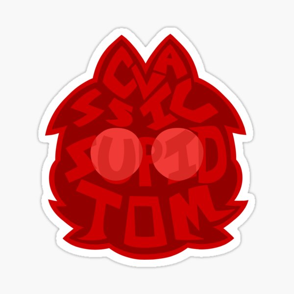 Item preview, Classic Stupid Tom Sticker  designed and sold by DasiyHeadDesign.