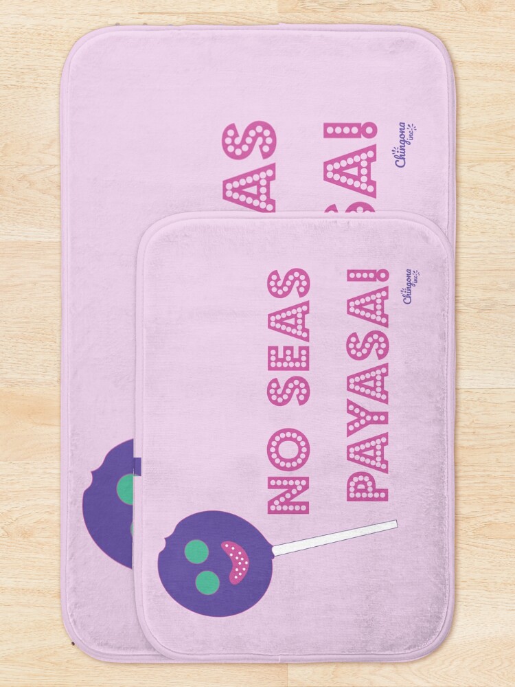 Alternate view of No Seas Payasa Bath Mat