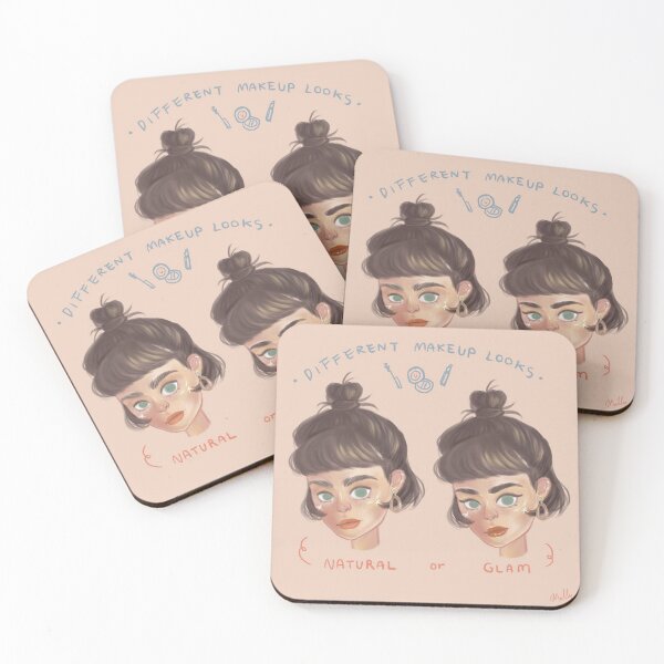 Item preview, Make up styles designed and sold by mollydraws.