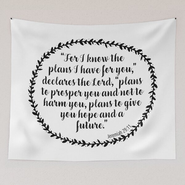 Item preview, Jeremiah 29:11 designed and sold by MaddiLoppnow.