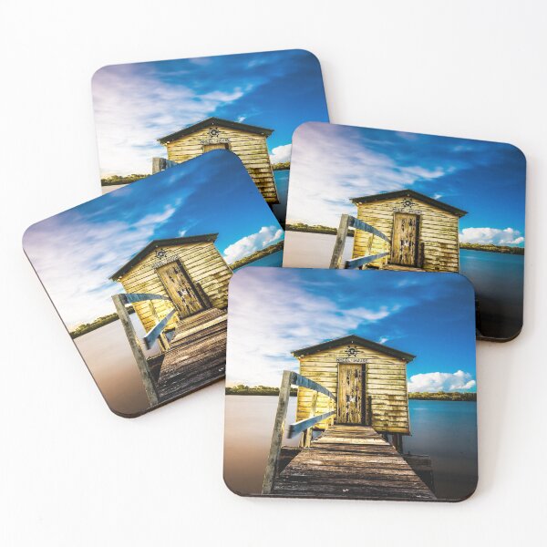Item preview, Noosa boathouse designed and sold by Kana Photography.