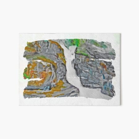 Bridal Falls Art Board Print