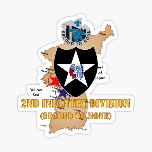 2nd Infantry Division Stickers for Sale | Redbubble