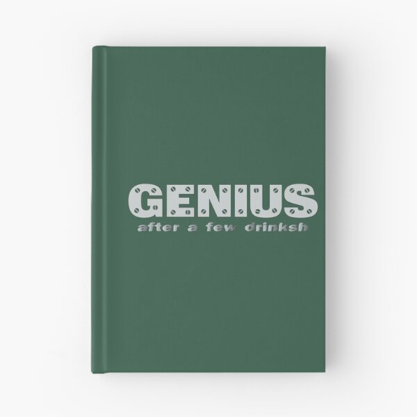 Item preview, Genius - after a few drinks designed and sold by bluehair.