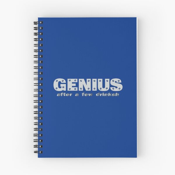 Item preview, Genius - after a few drinks designed and sold by bluehair.