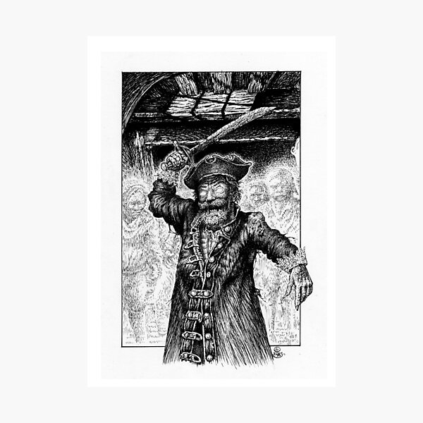 Captain Velyarde Photographic Print