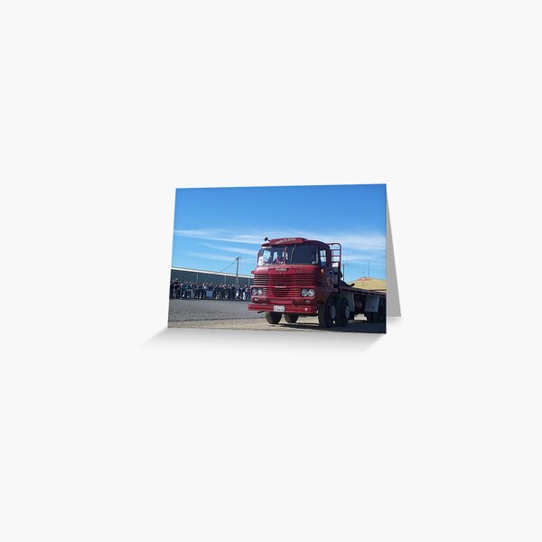 1972 Scammell Routeman MkII - 39662H Greeting Card