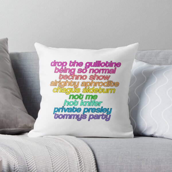 Peach Pit Throw Pillow By Meliasart Redbubble