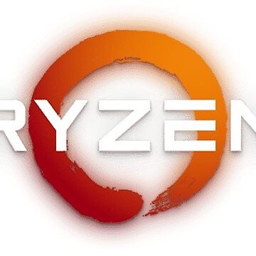 Photos AMD Logo Emblem Ryzen Black and white Computers 1080x1920