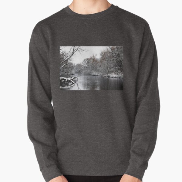 Winter On The Speed River Pullover Sweatshirt