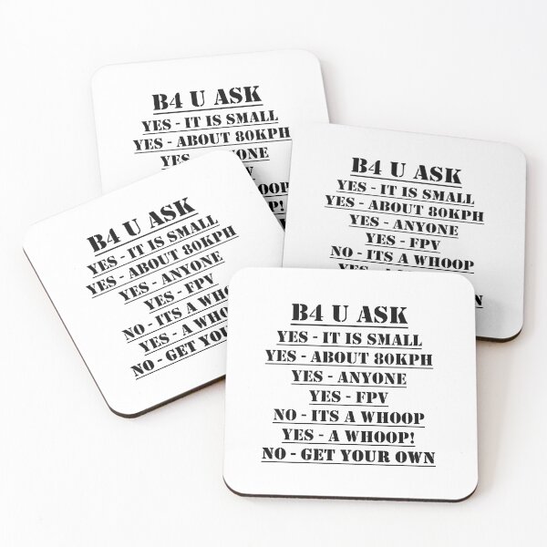 Item preview, B4 U ASK designed and sold by WestCoastWhoop.
