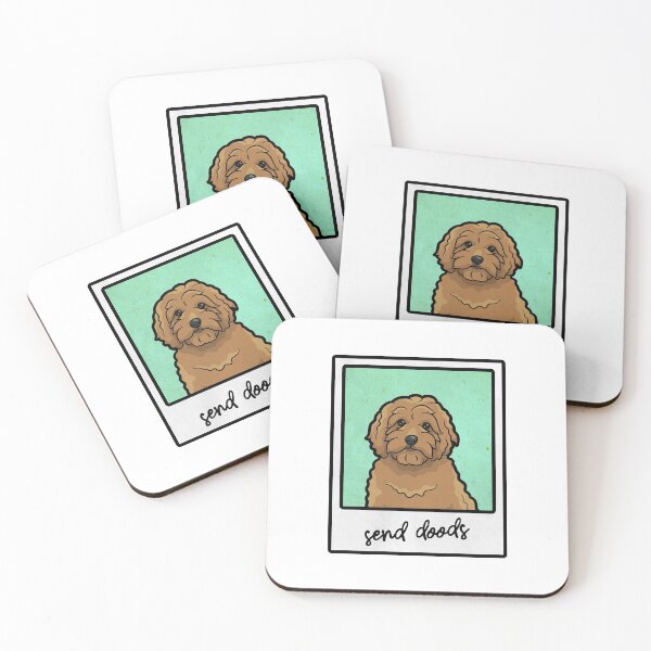Item preview, Send Doods - Goldendoodle designed and sold by Free-Range Chicken.
