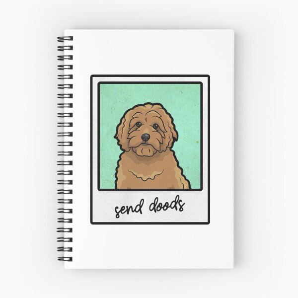 Item preview, Send Doods - Goldendoodle designed and sold by Free-Range Chicken.