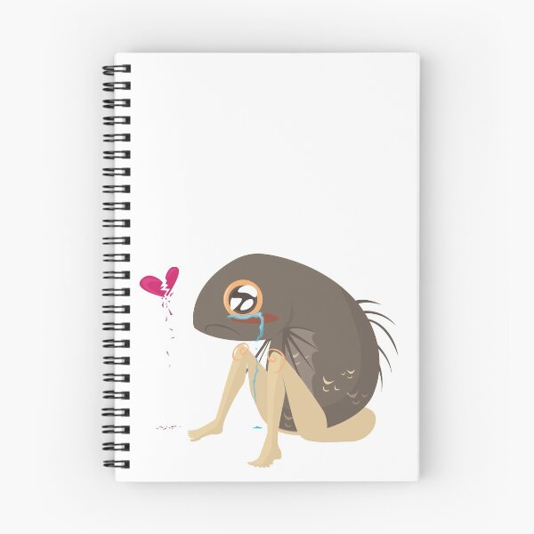 Item preview, Fishbutt: Brown: Heartbroken designed and sold by Mina Roy.