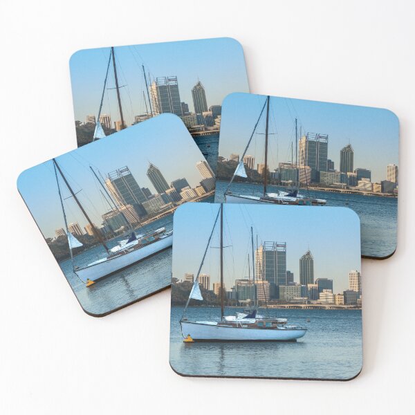 Item preview, Perth Skyline from Matilda Bay designed and sold by DPalmer.