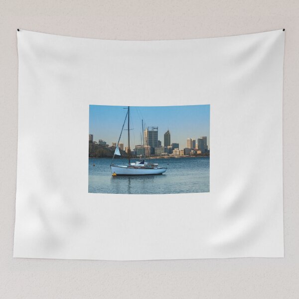 Item preview, Perth Skyline from Matilda Bay designed and sold by DPalmer.