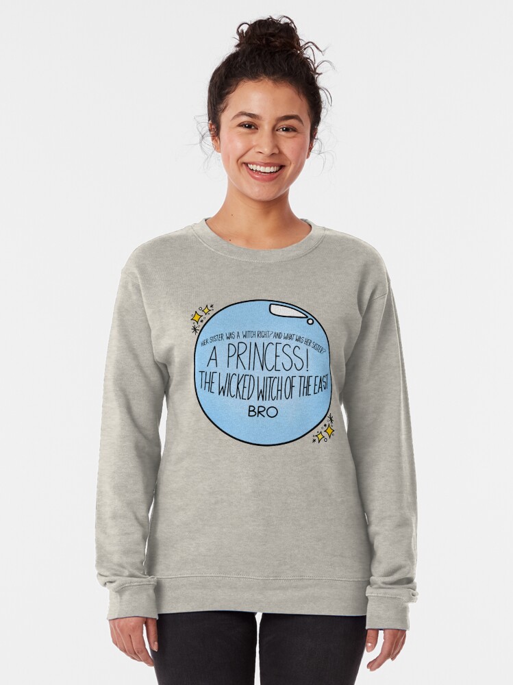 Alternate view of The wicked witch of the. East. Bro Pullover Sweatshirt