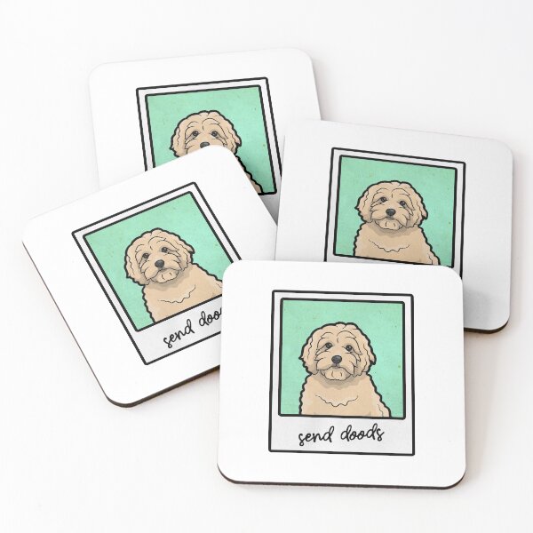 Item preview, Send Doods - Goldendoodle designed and sold by Free-Range Chicken.