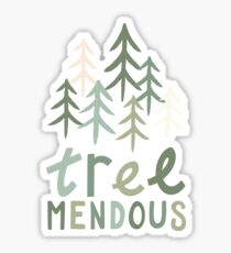 TREE-mendous Sticker