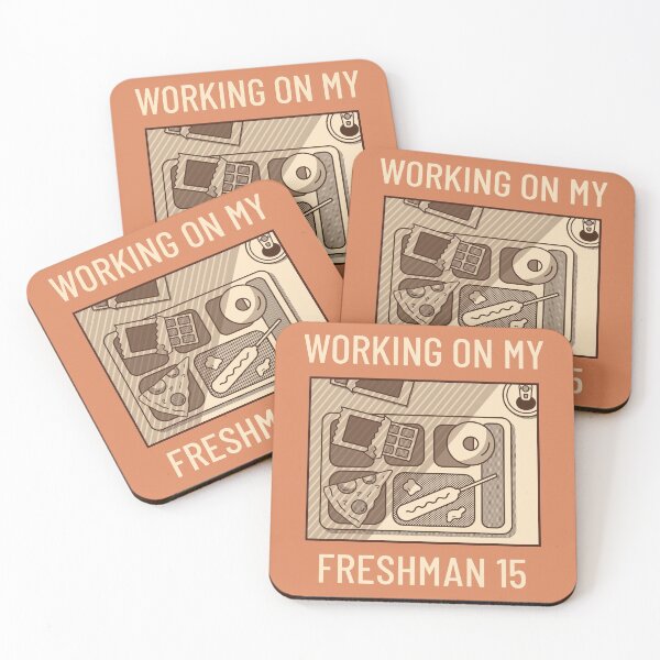Item preview, Working On My Freshman 15 designed and sold by Artsthetic Collection.
