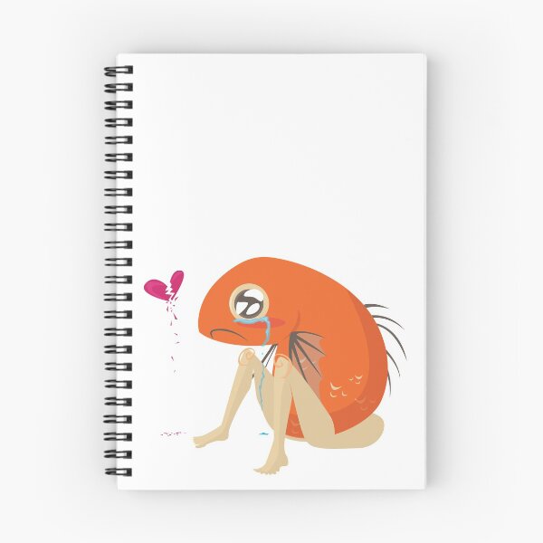 Item preview, Fishbutt: Orange: Heartbroken designed and sold by Mina Roy.