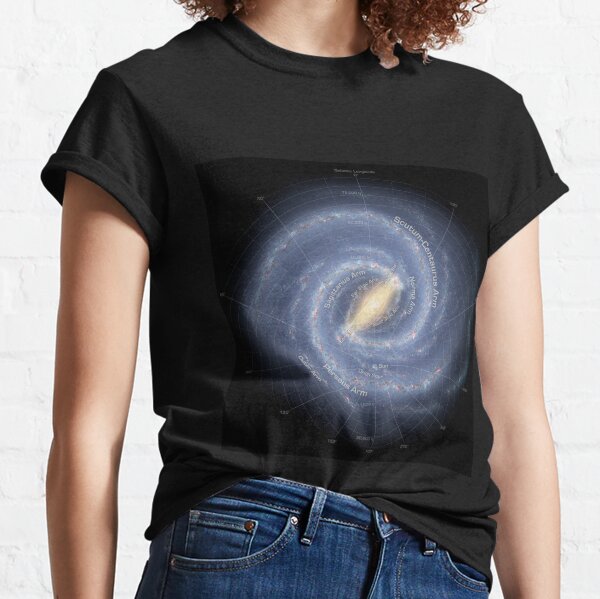 Milky Way Galaxy - #MilkyWay #Galaxy,  Classic T-Shirt