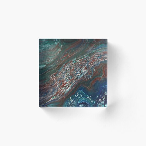 Stream of Consciousness Acrylic Block