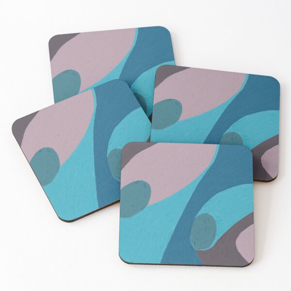 Item preview, Mauve & Blue III Soft Pastel designed and sold by BlertaDK.