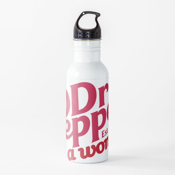 Dr Pepper Water Bottle Redbubble