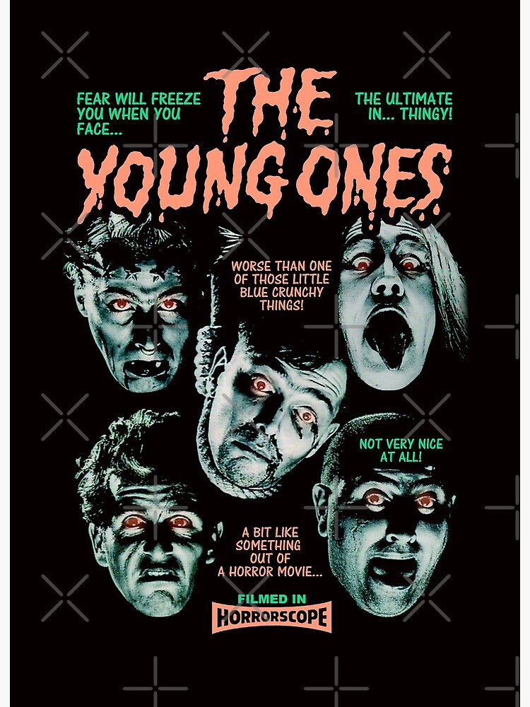 The Young Ones Art Board Print By Shnooks Redbubble