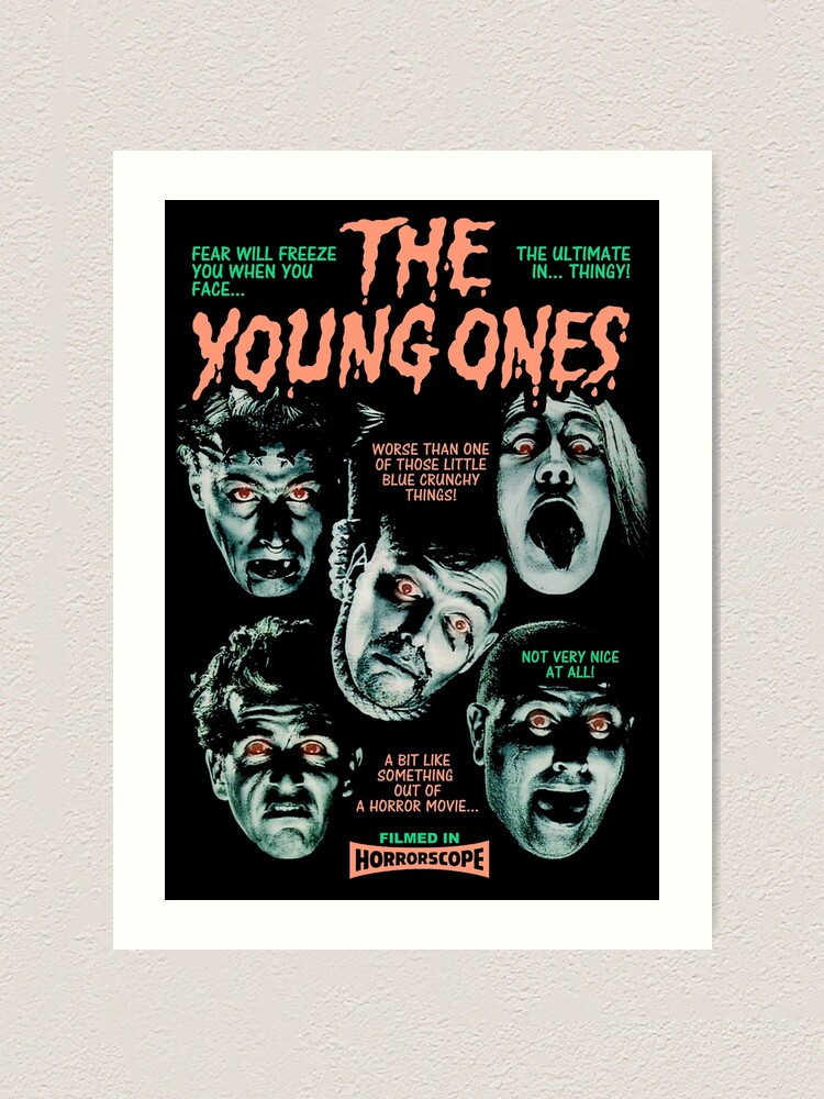 The Young Ones Art Print By Shnooks Redbubble