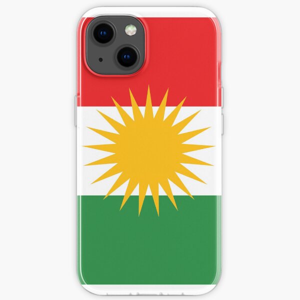Kurdische Flagge iPhone Flexible Hülle