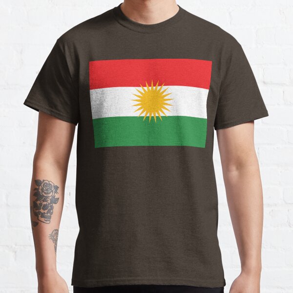 Kurdische Flagge Classic T-Shirt