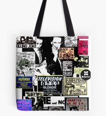 Punks are dead, not their music Tote Bag