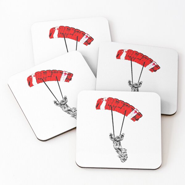 Item preview, Parachuting Sloths designed and sold by bad-shiba.