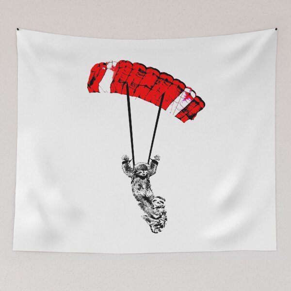 Item preview, Parachuting Sloths designed and sold by bad-shiba.