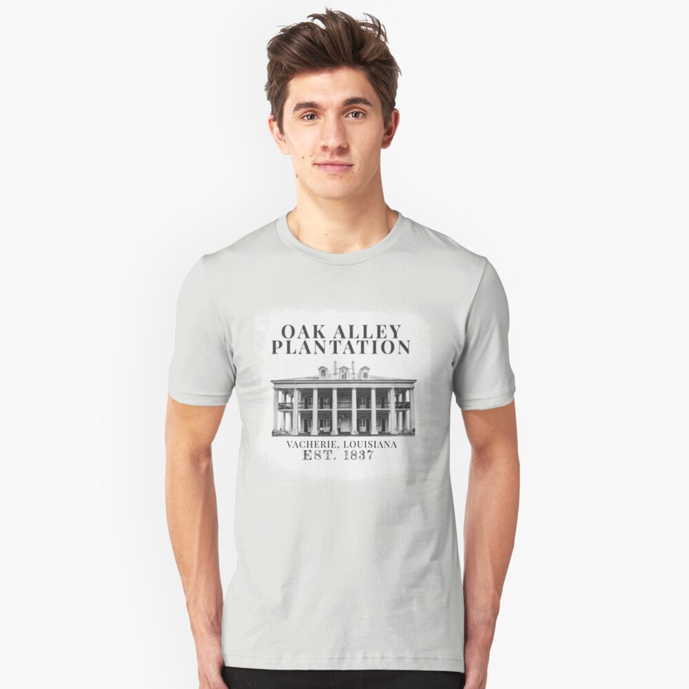 Oak Alley Plantation Slim Fit T-Shirt