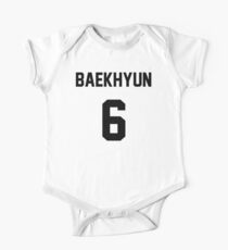 EXO Baekhyun Jersey Baby Body Kurzarm