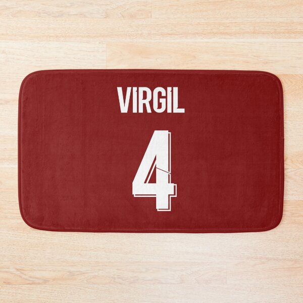 Item preview, Virgil Van Dijk Jersey Name + Number designed and sold by russell7lee.