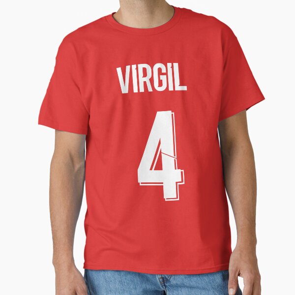 Item preview, Virgil Van Dijk Jersey Name + Number designed and sold by russell7lee.