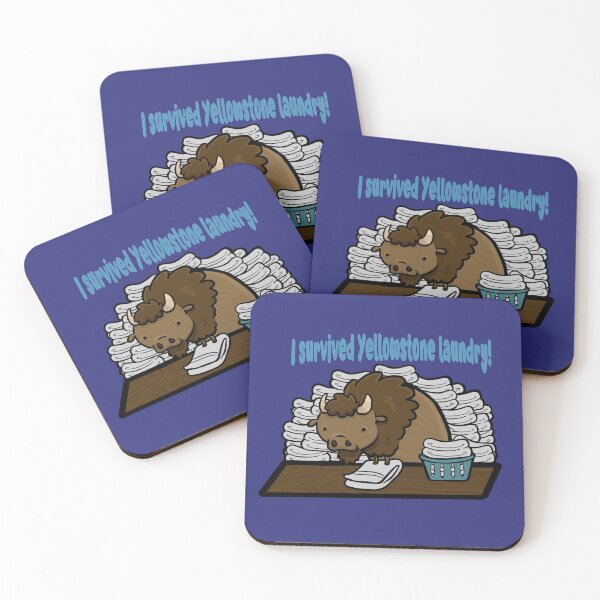Item preview, Yellowstone laundry buffalo designed and sold by Breezeworks.