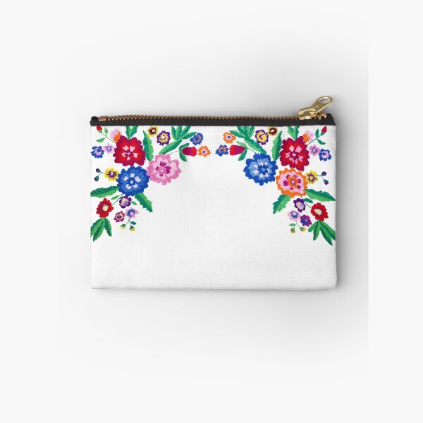 Item preview, Transparent Sticker| Pretty Embroidered Flower| Embroidered Sticker| Embroidery Laptop Decal designed and sold by Nada18.