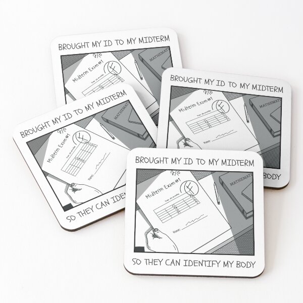 Item preview, Brought My ID To My Midterm designed and sold by Artsthetic Collection.