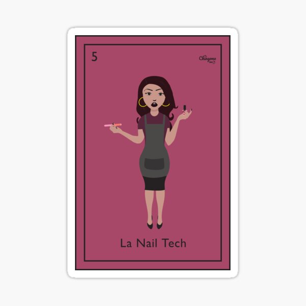 La Nail Tech Sticker