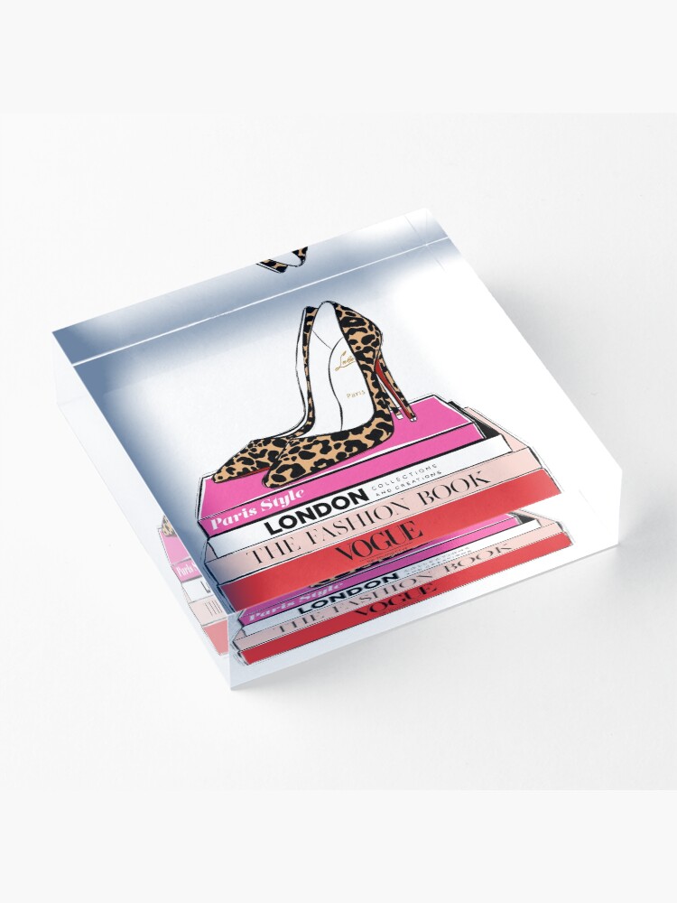 Alternate view of fashion heels Acrylic Block