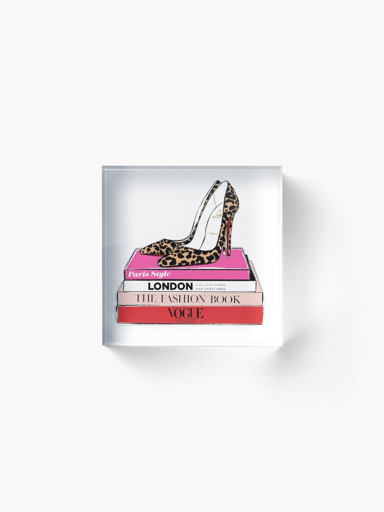 Alternate view of fashion heels Acrylic Block
